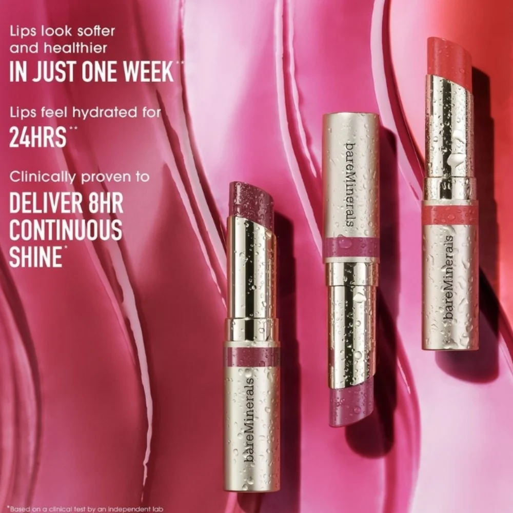 NIB BAREMINERALS MINERALIST DEWY GLOSS LIP BALM - Picture 10 of 16